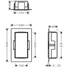 hansgrohe-xtrastoris-minimalistic-matt-black-300x150mm-wall-niche--open-frame-