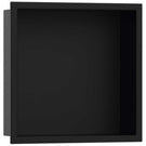 hansgrohe-xtrastoris-original-matt-black-300x300mm-wall-niche--integrated-frame-