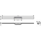 hansgrohe-raindrain-flex-matt-black-1000mm-shower-drain-cuttable-finish-set-