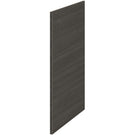 Dark textured ceramic wall tile rectangular design
