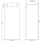 hudson-reed-wetroom-screen-900mm--brass-support-bar-bbpaf090-