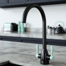 vibrance-twin-lever-black--mint-kitchen-sink-mixer-tap-