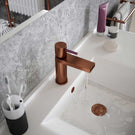 vibrance-brushed-copper-single-lever-basin-mixer-tap-and-waste-