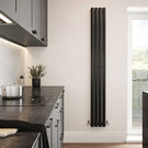 vibrance-1800x232mm-vanto-black-600w-4-panel-vertical-radiator-