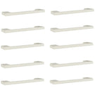 vibrance-flat-bar-handles---10-pack-of-ivory-