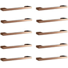 vibrance-flat-bar-handles---10-pack-of-brushed-copper-
