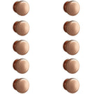 vibrance-round-knob-handles---10-pack-of-brushed-copper-