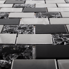 luxury-textured-black-glass--brushed-steel-mix-mosaic-wall-tiles-sheet-8mm-
