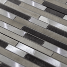 luxury-textured-brushed-steel-grey--sand-stone-mix-mosaic-wall-tiles-sheet-8mm-