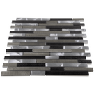 luxury-textured-brushed-steel-grey--sand-stone-mix-mosaic-wall-tiles-sheet-8mm-