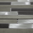 luxury-textured-brushed-steel-grey--sand-stone-mix-mosaic-wall-tiles-sheet-8mm-