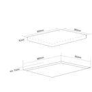caple-sense-900mm-black-ribbon-induction-hob-c876i-