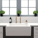 Contemporary chrome bathroom basin mixer tap