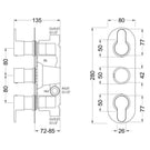 nuie-arvan-matt-black-triple-thermostatic-shower-valve---arv4tr02-