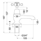 nuie-selby-chrome-xhead-pair-bath-taps---sel302dx-