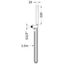 nuie-matt-black-square-outlet-elbow-with-parking-bracket-flex-and-handset--a4264-