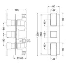nuie-windon-matt-black-triple-thermostatic-shower-valve---win4tr02-
