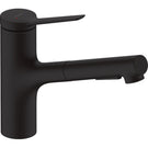 hansgrohe-zesis-m33-matt-black-2jet-pull-out-sbox-lite-spray-single-lever-kitchen-sink-mixer-tap-74803670-
