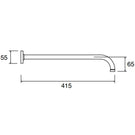methven-chrome-400mm-overhead-wall-mounted-shower-arm-armw06cp-