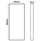 RAK Subway Ivory 100x300mm Porcelain Tiles