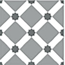 RAK Symphony Ornamental 1 Matt Mix Decor 200x200mm Porcelain Tiles (14 Tiles 0.56m²)