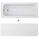 nuie-ascott-traditional-white-single-ended-art-deco-bath-1700x700mm--front-panel-