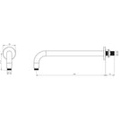 astini-chrome-round-wall-mounted-arm-345mm-