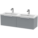 hudson-reed-fluted-satin-grey-1200mm-wall-hung-2-drawer-vanity--double-basin-dff294c-