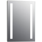 Vertical LED bathroom mirror with lights