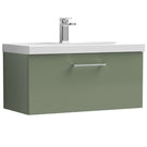 nuie-arno-satin-green-800mm-wall-hung-1-drawer-vanity--basin-1-