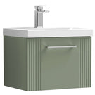 nuie-deco-satin-reed-green-500mm-wall-hung-single-drawer-vanity-unit--basin-1-