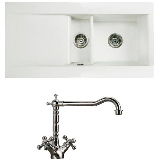 astini-desire-150-15-bowl-gloss-white-ceramic-kitchen-sink-waste--traditional-25411ch-tap-