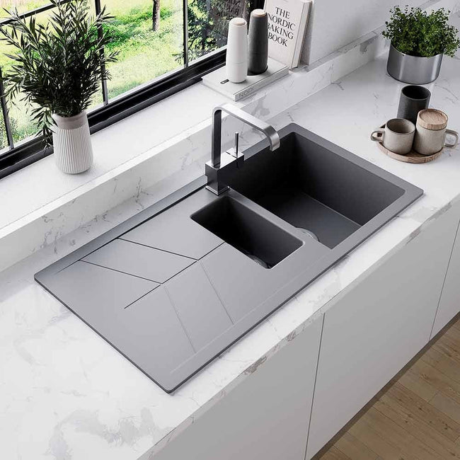 1.5 Bowl Modern Kitchen Sinks