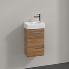 villeroy--boch-avento-oak-kansas-350mm-wall-hung-vanity-unit--basin-tap-on-right-a87601rh43003l01-