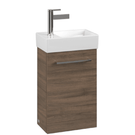 villeroy--boch-avento-arizona-oak-350mm-wall-hung-vanity-unit--basin-tap-on-left-a87601vh43003r01-