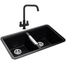 rangemaster-paragon-20-bowl-ash-black-granite-undermount-kitchen-sink--waste-