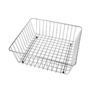 Stainless steel over-sink dish drying rack