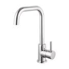 Chrome kitchen mixer tap with tall spout