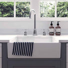 Double stainless steel undermount kitchen sink