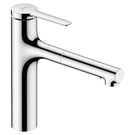 hansgrohe-zesis-m33-160-chrome-single-lever-pull-out-kitchen-mixer-tap-with-sbox-lite-