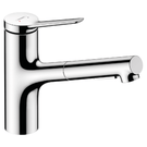 hansgrohe-zesis-m33-150-eco-chrome-single-lever-pull-out-kitchen-mixer-tap-