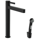 hansgrohe-finoris-260-eco-matt-black-single-lever-basin-mixer-tap-bidette-hand-shower--1600-hose-