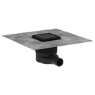 hansgrohe-raindrain-brilliance-100100-matt-black--stainless-steel-complete-point-drain-set-