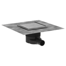 hansgrohe-raindrain-brilliance-150150-brushed-stainless-steel-complete-point-drain-set-