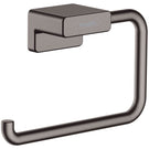 hansgrohe-addstoris-brushed-black-chrome-wall-mounted-roll-holder-without-cover-