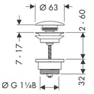 hansgrohe-brushed-bronze-push-open-basin-waste-set-