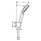hansgrohe-crometta-eco-100-2-jet-white--chrome-1250-hand-shower-set-