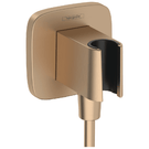 hansgrohe-fixfit-q-brushed-bronze-wall-outlet-shower-holder-