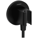 hansgrohe-fixfit-s-matt-black-wall-outlet-shower-holder-