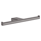 hansgrohe-addstoris-brushed-black-chrome-wall-mounted-double-toilet-roll-holder-